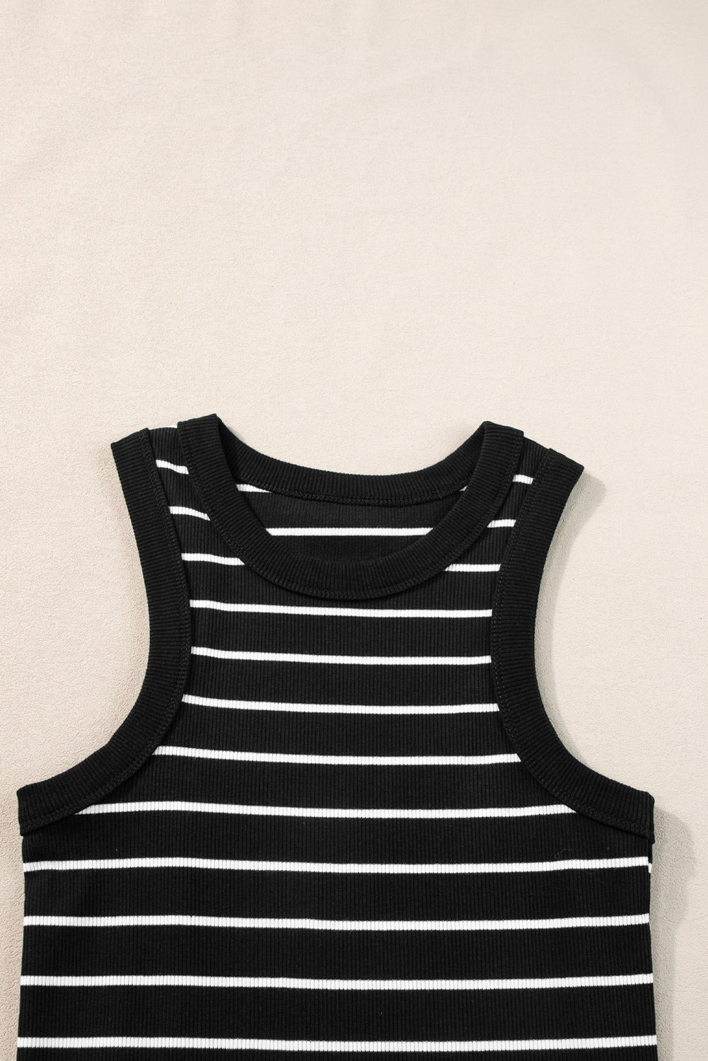Bodycon Ribbed Knit Dress | Striped Mini Dress